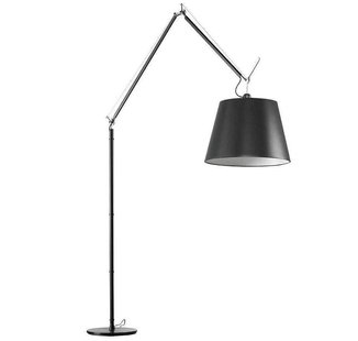 Artemide Tolomeo Mega Terra Booglamp LED 2700K Retro Snoerdimmer Zwart 42