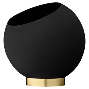 AYTM Globe Bloempot&Oslash;21 Zwart