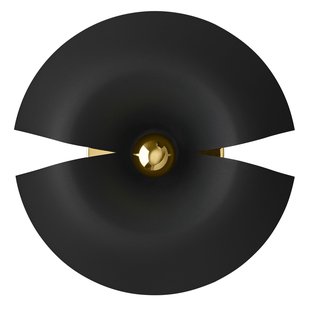 AYTM Cycnus Wandlamp 30 Zwart/goud