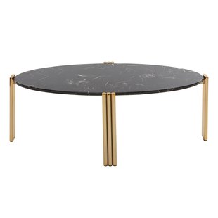 AYTM Tribus Ovaal Salontafel Goud/zwart