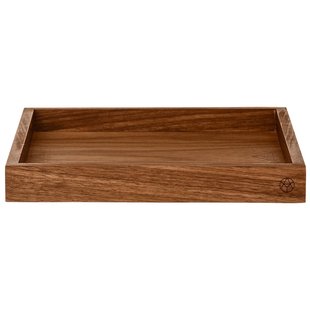 AYTM Wooden Tray Dienblad Small Walnoot AYTM Wooden Tray Dienblad Small Walnoot