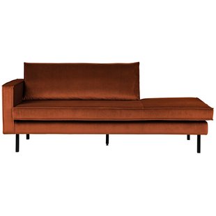 BePureHome Rodeo Velvet Daybed Bank Links Roest BePureHome Rodeo Velvet Daybed Bank Links Roest