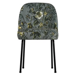 WOOOD Vogue Eetkamerstoel Fluweel Poppy Grijs