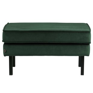 WOOOD Rodeo Velvet Hocker Green Forest