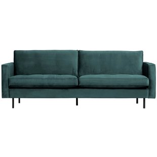 WOOOD Rodeo Velvet Classic Bank 2,5 Zits Teal