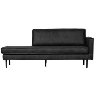 BePureHome Rodeo Daybed Rechts Zwart BePureHome Rodeo Daybed Rechts Zwart