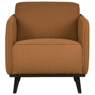 WOOOD Statement Fauteuil Met Arm Boucle Butter