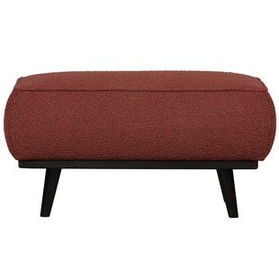WOOOD Statement Hocker Boucle Chestnut