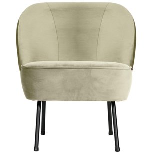 WOOOD Vogue Fauteuil Fluweel Pistache