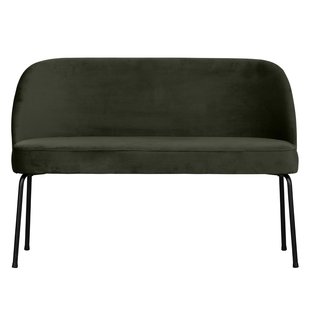 WOOOD Vogue Eetbank Fluweel Donkergroen