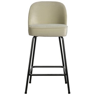 WOOOD Vogue Barkruk H65 Fluweel Pistache