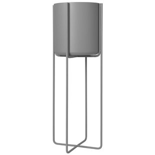 Blomus Kena Bloempot Medium&Oslash;29 Steel Gray