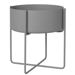 Blomus Kena Bloempot Large&Oslash;39 Steel Gray