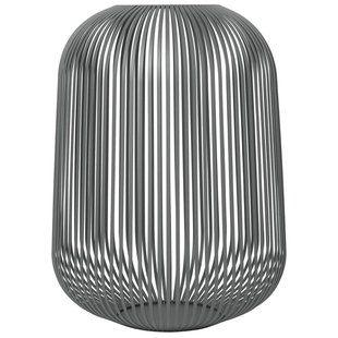 Blomus Lito Windlicht Large Steel Gray