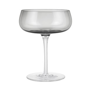 Blomus Belo Coupe Champagneglazen Set Van 2 Smoke