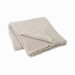 Blomus Double Plaid 130x200 Moonbeam