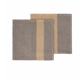 Blomus Gano Keukendoek Set Van 2 Steel Gray