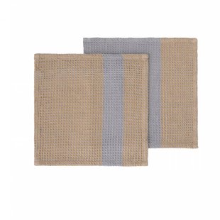 Blomus Gano Keukendoek Set Van 2 Indian Tan