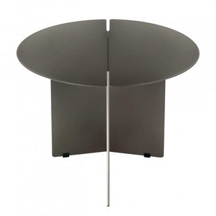 Blomus Oru Bijzettafel&Oslash;50 Burned Metal