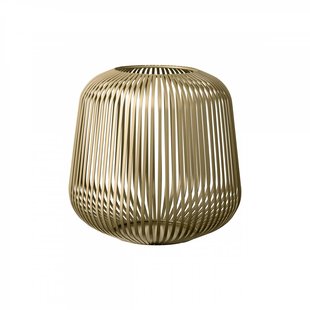Blomus Lito Windlicht Metallic Medium Champagne