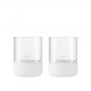 Blomus Calma Waxinelichthouder XS Set Van 2  Lily White