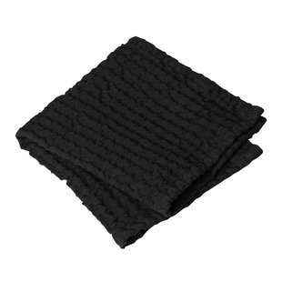Blomus Caro Gastendoek 30x50 Set Van 2 Zwart