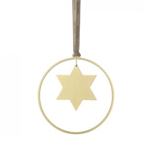 Blomus Kitai Roodt Ornament Set Van 4 Gold Stars