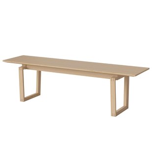 Bolia Nord Eetbank 160 Wit Gepigmenteerd Geolied Eiken