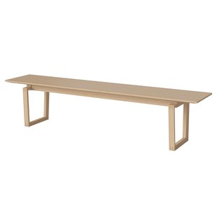 Bolia Nord Eetbank 200 Wit Gepigmenteerd Geolied Eiken