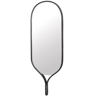 Bolia Racquet Spiegel Ovaal Zwart Eiken