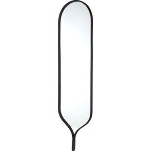 Bolia Racquet Spiegel Langwerpig Zwart Eiken