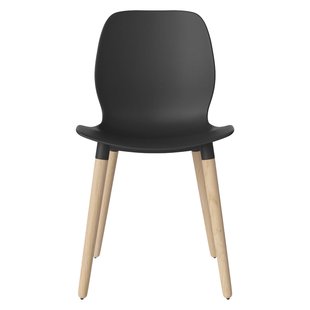 Bolia Seed Stoel Onderstel Wit Gepigmenteerd Geolied Eiken Zwart