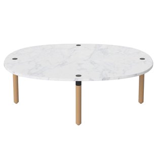 Bolia Tuk Salontafel Medium H27 Wit Marmer