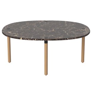 Bolia Tuk Salontafel Medium H35 Bruin Marmer