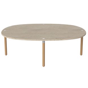Bolia Tuk Salontafel Large H35 Zand Travertine
