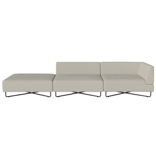 Bolia Orlando O2 Loungebank Outdoor 3 Modules Open Links Brezza Zand