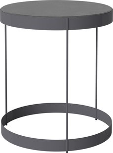 Bolia Drum Bijzettafel Buiten&Oslash;40 Donkergrijs Beton