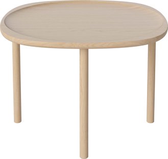 Bolia Trace Salontafel&Oslash;75 H50 Wit Gepigmenteerd Geolied Eiken