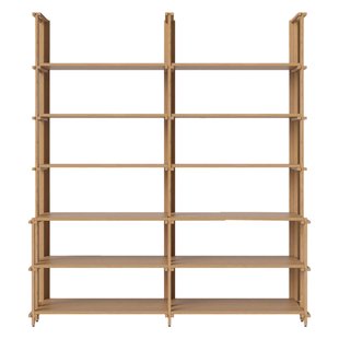 Bolia Friedman Stellingkast 2x6 Naturel Geolied Eiken