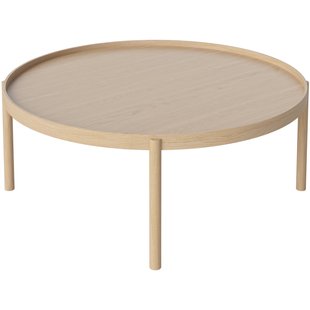 Bolia Tab Salontafel&Oslash;90 H34 Wit Gepigmenteerd Geolied Eiken