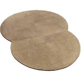 Bolia Zen Rounded Vloerkleed 175x240 Donkerbeige