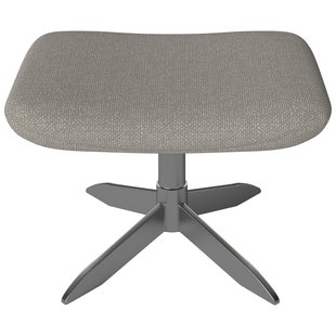 Bolia Saga Voetenbank Chroom Onderstel Donkerbeige