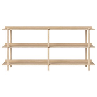 Bolia Kari Stellingkast Dubbel Laag Wit Geolied Eiken