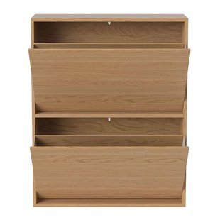 Bolia Case Schoenenkast Dubbel Geolied Eiken Bolia Case Schoenenkast Dubbel Geolied Eiken