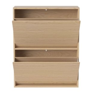 Bolia Case Schoenenkast Dubbel Wit Geolied Eiken