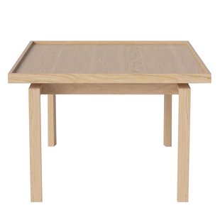 Bolia Elton Bijzettafel 62x62 Eiken Wit