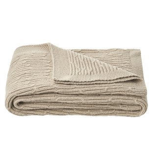 Bolia Plover Plaid 140x190 Zwaar Zand