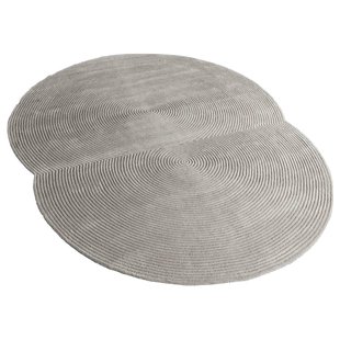 Bolia Zen Rounded Vloerkleed 257x330 Lichtgrijs