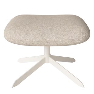 Bolia Solo Voetenbank Tone In Tone White / Monza Beige