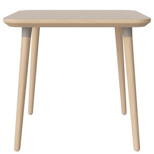 Bolia Seed Eettafel 80x80 Wit Gepigmenteerd Eiken Mocca